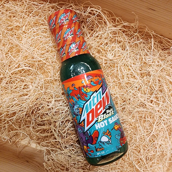Look what came just in time for my lunch! Baja Blast Hot Sauce! The thread. 