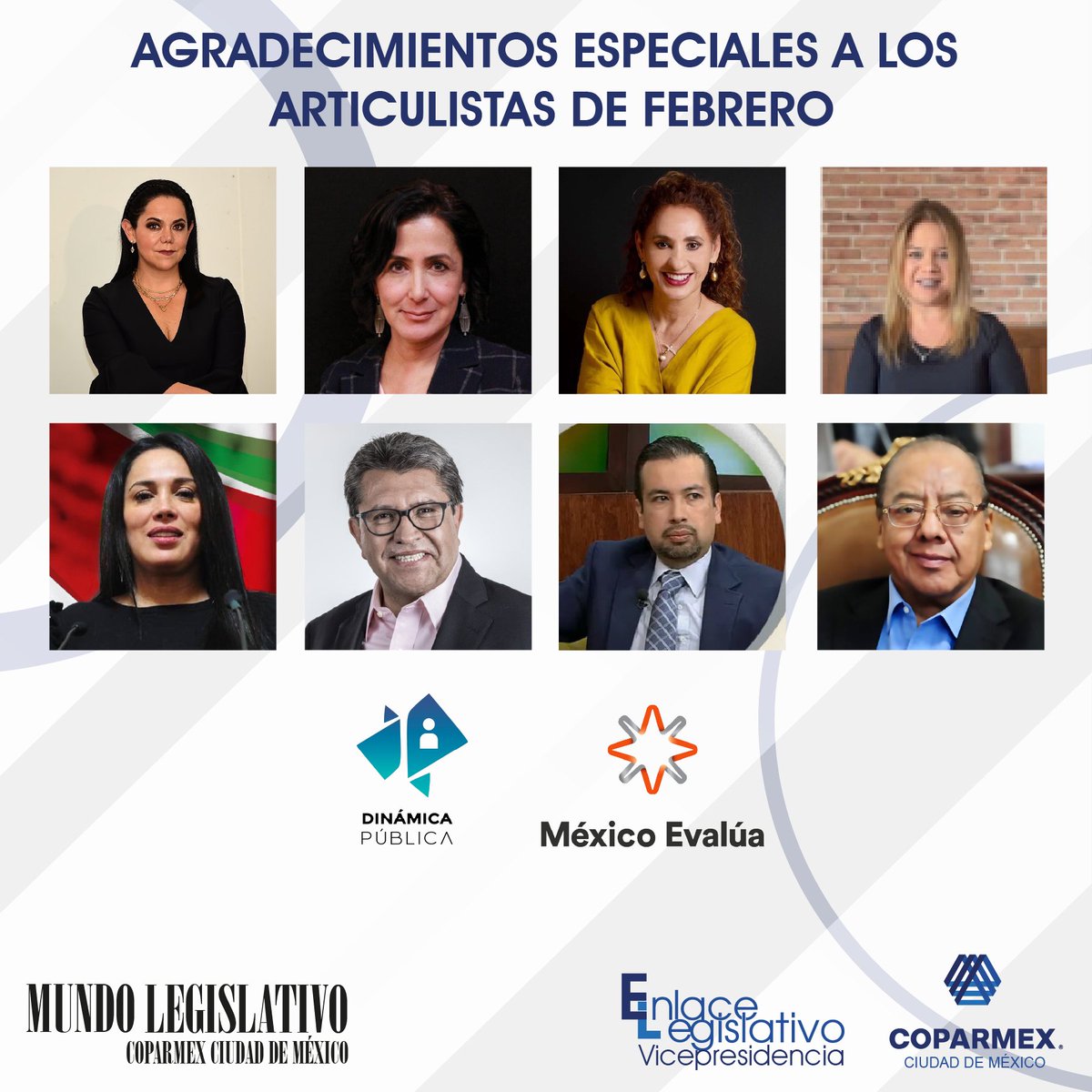 EnLegislativo's tweet photo. @MnicaChvez14 @EdnaJaime @gina_campuzano @CPCCDMX @SilviaSanBarr @RicardoMonrealA @NazarioNorberto @edgar_cpi @Dipalab https://t.co/VquDqBIumO