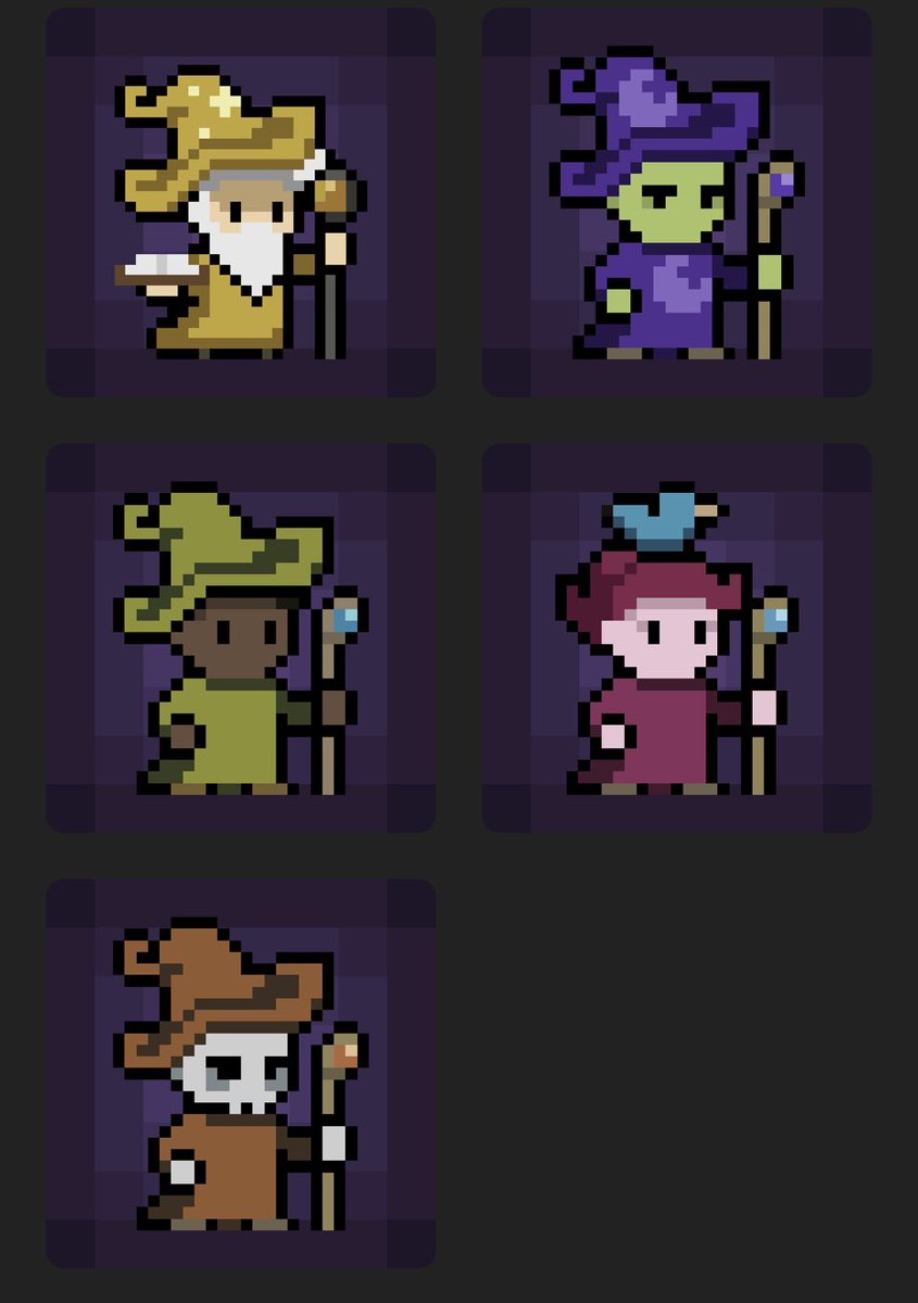 letweetdesam's tweet photo. From now I can play #pixelguild with all the limited gen1 skins! 🤩I have all of them 😜! So nice #pixel #artwork . And, what an game! You’re welcome to https://t.co/OhsnFevgPN . For :#freeplay #sol #nft #pixel #gold #loot #legend #fun https://t.co/lfJwDw61WU