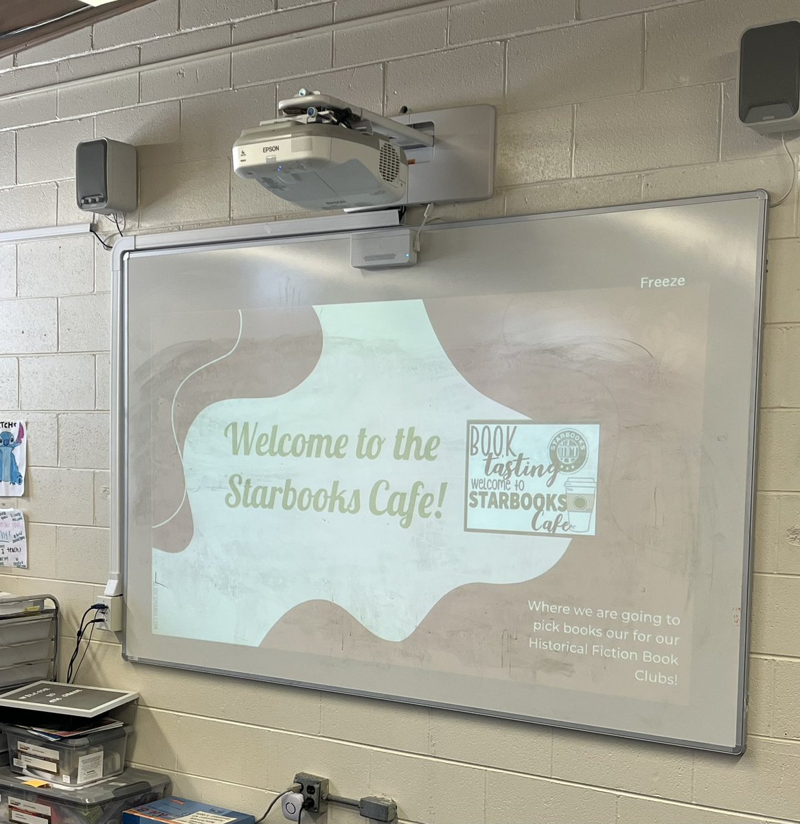 Diving into our historical fiction book club unit by visiting Starbooks Cafe and doing a book tasting! <a href="/WashingtonSch63/">Washington School</a>