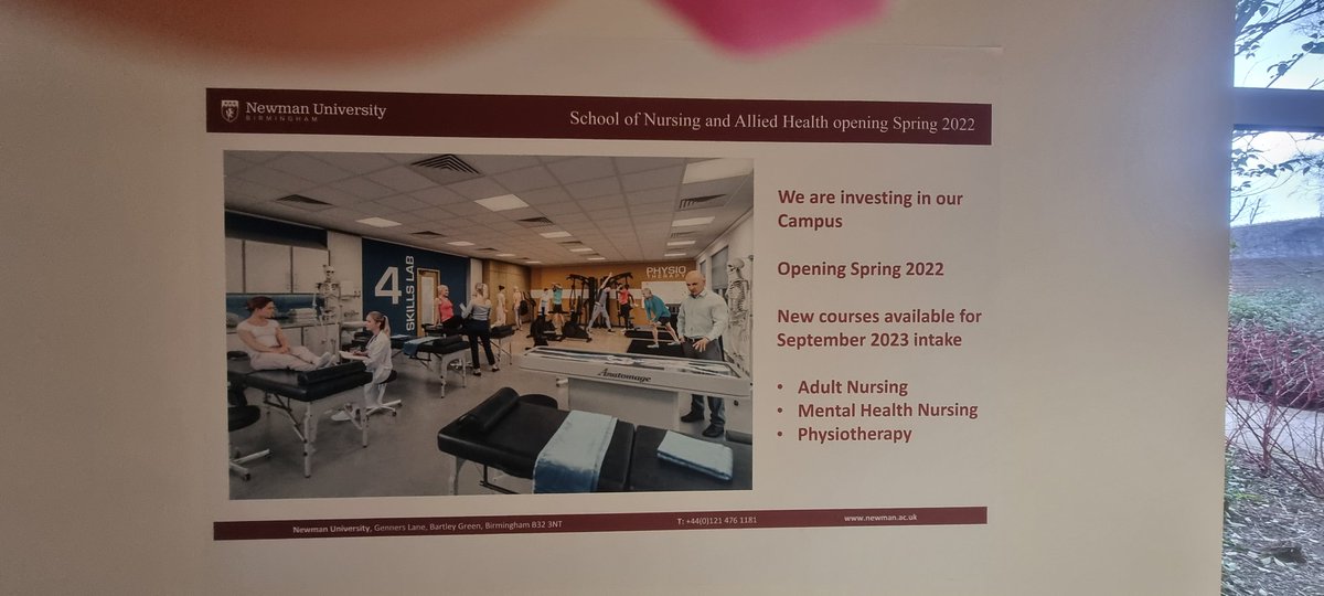 M155K10's tweet photo. A gr8 visit &amp; tour with staff @Newman_Uni at the new School of Nursing &amp; AHP. An amazing #Simulation practice suites including 3D room 2 train #futureworkforce #Nursing #AHP. Looking  4ward to collaboration &amp; partnership #clinicalplacements #practicelearning https://t.co/qAKn3trPSA