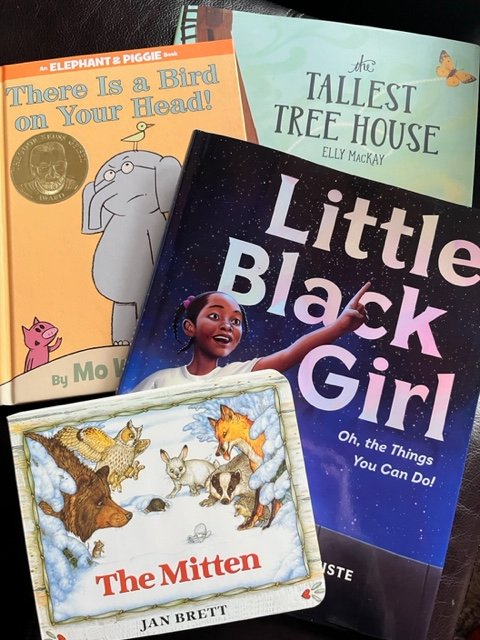 Here's a cool idea: In order to support our program, Linda and her book club went on a mission to find and collect great new and gently used children's books in their area. They dropped off the books last week, and we are excited to get them out to our clinics!
