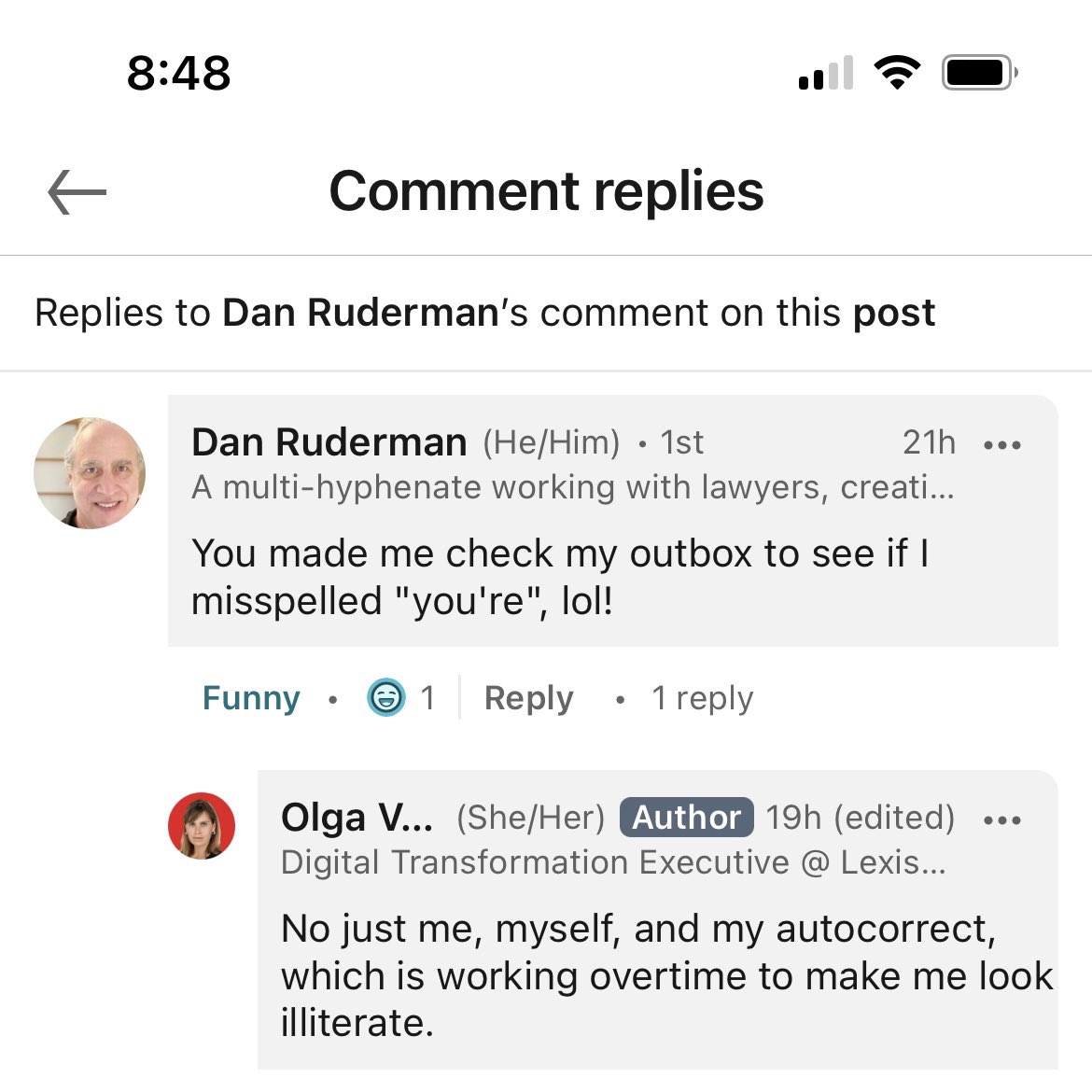 Does autocorrect give you joy?
