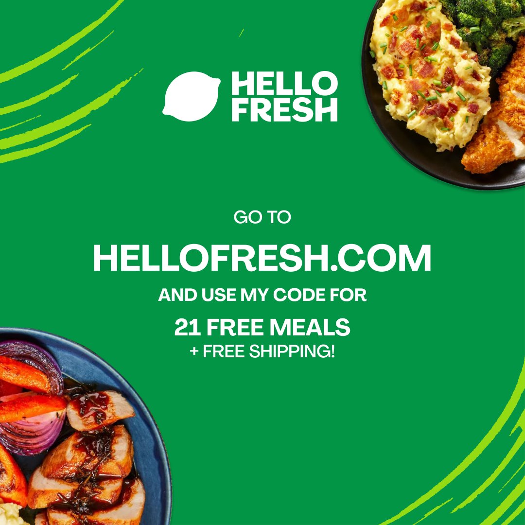 HollywoodBobLIVE on Twitter "Partnering with HelloFresh this month to