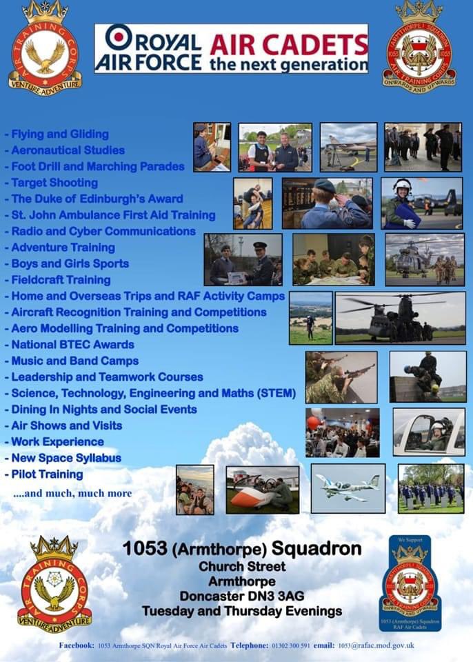 We are recruiting are you 12 &amp; year 8 then pop us an email <a href="/TimCouncillor/">Councillor Tim Needham</a>  <a href="/MayorRos/">Ros Jones - Mayor of Doncaster</a> <a href="/RFCAYH/">RFCA Yorkshire and the Humber</a>