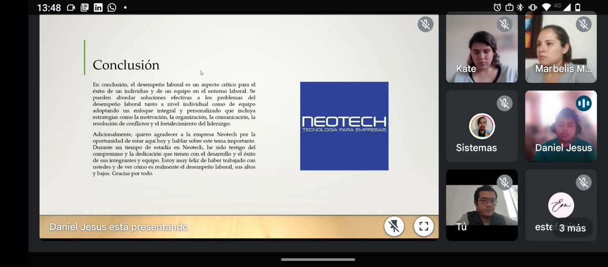 NeotechCloud's tweet photo. Hos le damos la despedida a nuestro Desarrollador Jr Daniel Echegaray, del equipo de Perú. Le deseamos éxito en su desarrollo profesional. https://t.co/FJansAaeFF
