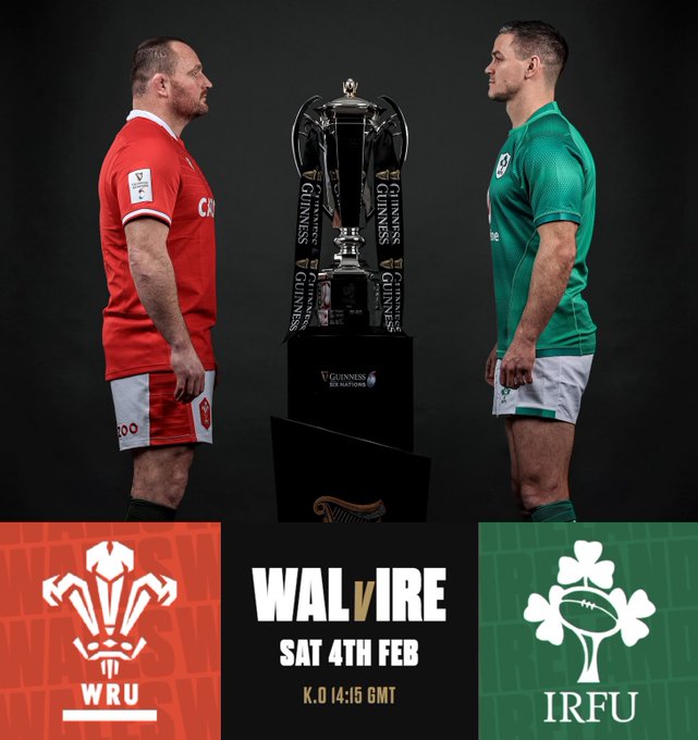 Broadcasting live at 2:15 tomorrow in Castle Avenue.

@WelshRugbyUnion v @IrishRugby 

#WhoAreWe #WALvIRE #GuinnessSixNations #Clontarf https://t.co/JXdWHgEx3R