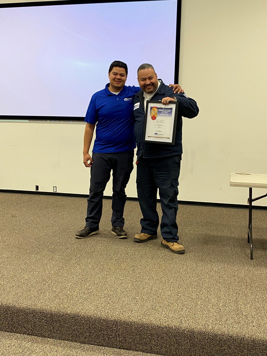 HomeComfortUSA's tweet photo. Congratulations to our Employee of the Month winners! We appreciate all of your hard work and commitment to excellence!

#happyfriday #smile #happy #5starservice #helpinghand #comfort #ComfortGuys #amazingservice #satisfactionguaranteed #homecomfortusafamily #heatingandcooling https://t.co/9mO5DeFPuy