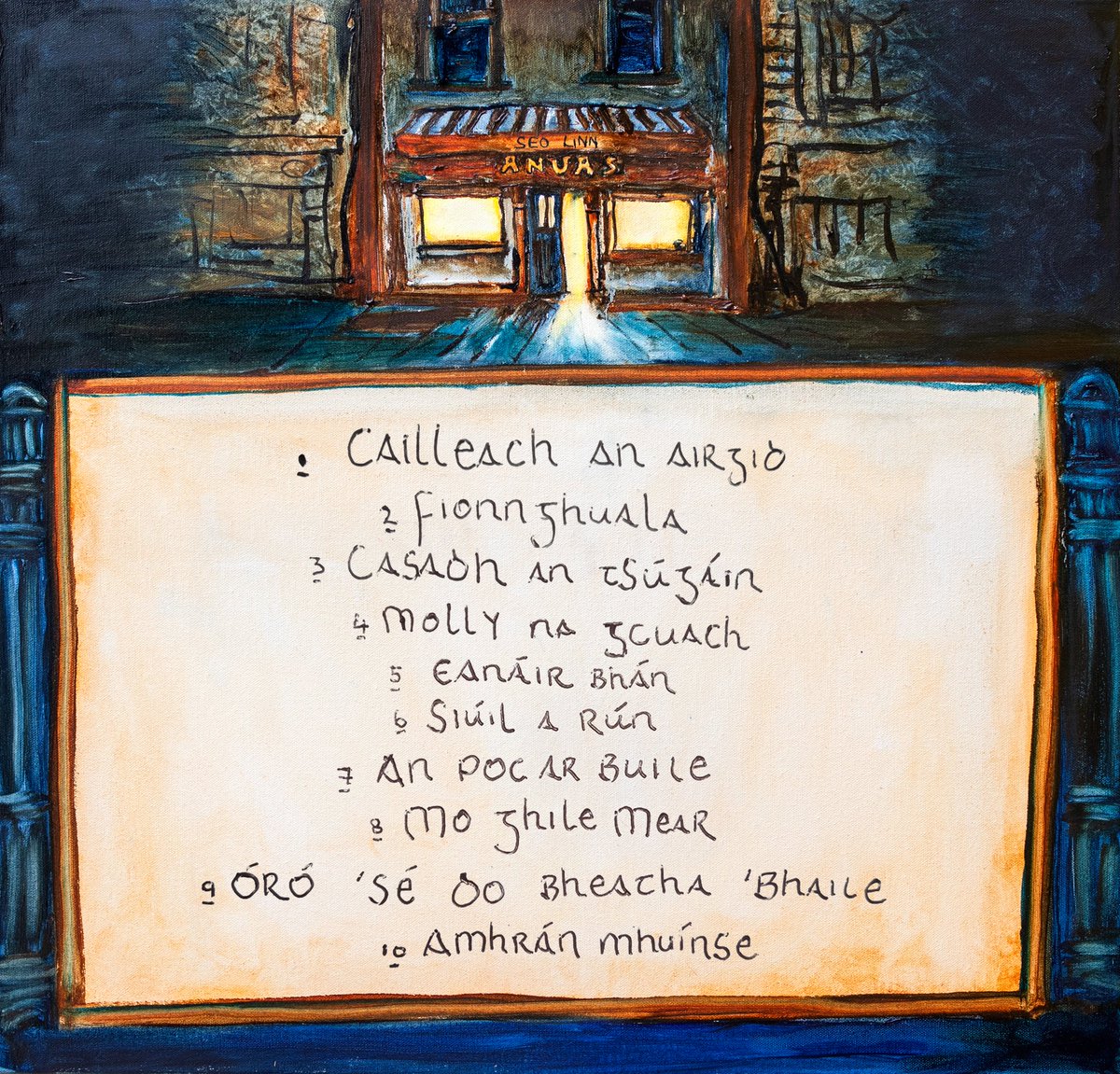 SeoLinn's tweet photo. (gae thuas) 

Aaand the tracklist to our album, Anuas! What do ye think of the selection?!

Can't wait for ye to hear our version all these amazing songs. Keep an eye out during the week for a preview...

#newalbum #anuas @IMROireland @Nialler9 @RTE_Ents @RTERnaG @RTEOne https://t.co/hRQtHZZkrG