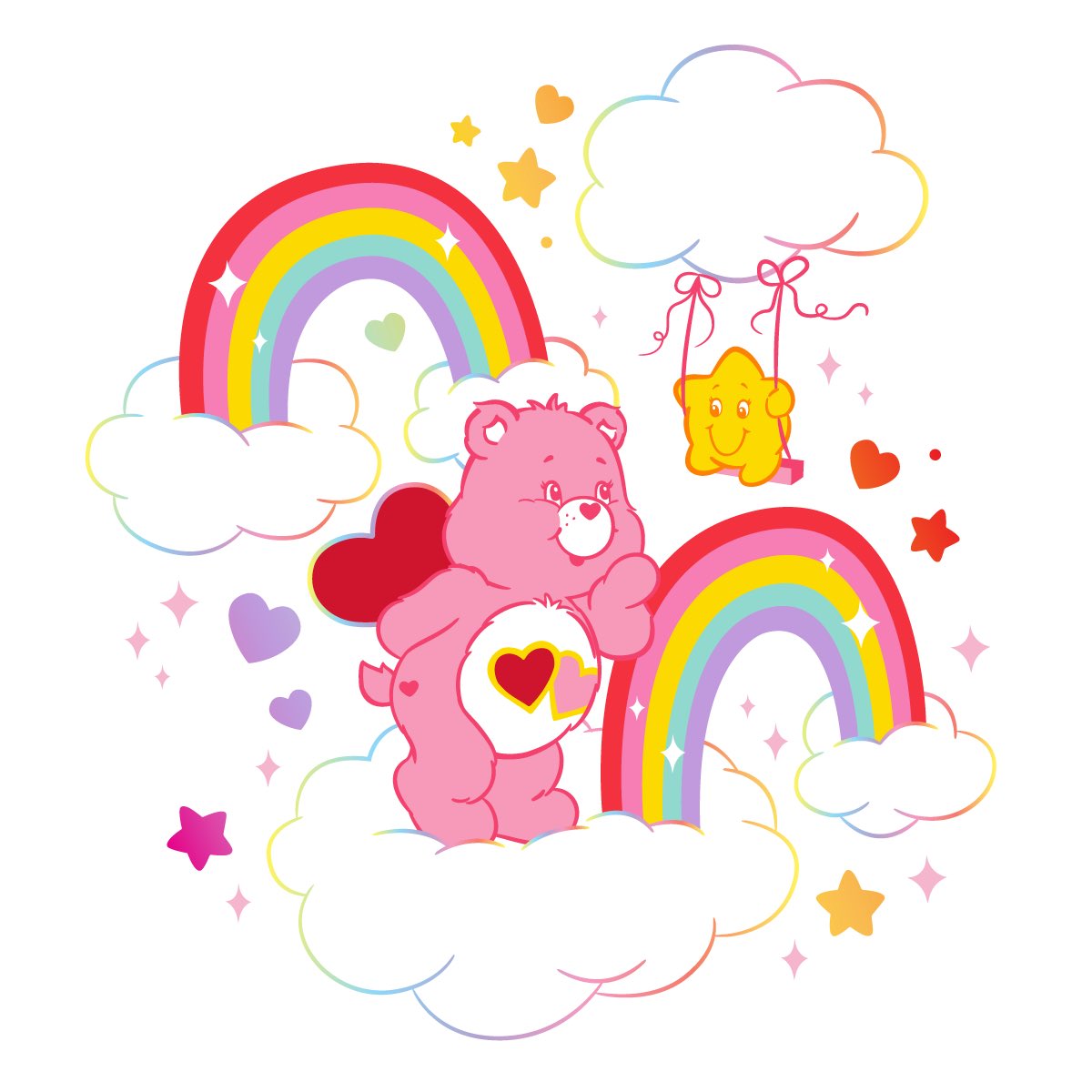 Care Bears™ on Twitter "Wishing you a very rainbow day! 🌈🧸💕 https//t