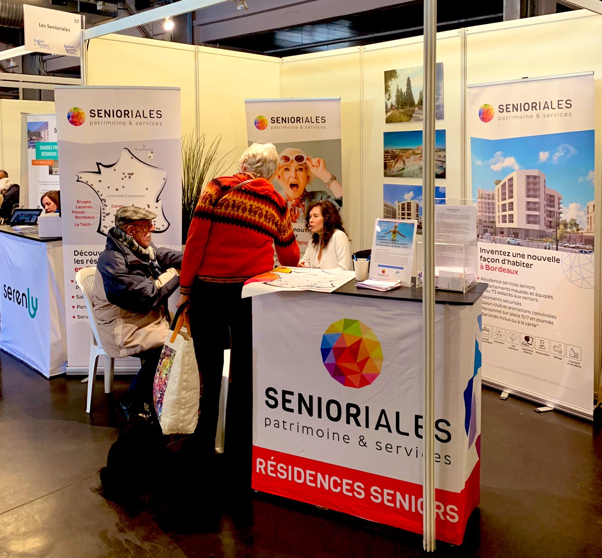 Rendez-vous encore demain au Salon des seniors de #Bordeaux pour échanger sur nos résidences de <a href="/Sen_Bordeaux/">Les Jardins d’Arcadie Bordeaux Deschamps</a> <a href="/SenPessac/">Senioriales de Pessac</a> <a href="/SenCenon33/">Senioriales Cenon</a> <a href="/SenLeTeich/">Senioriales en ville du Teich</a> <a href="/SenDax40/">Senioriales de Dax</a> etc.
