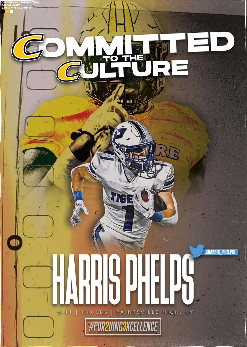 Officially official📝 <a href="/CentreFootball/">Centre College Football</a>