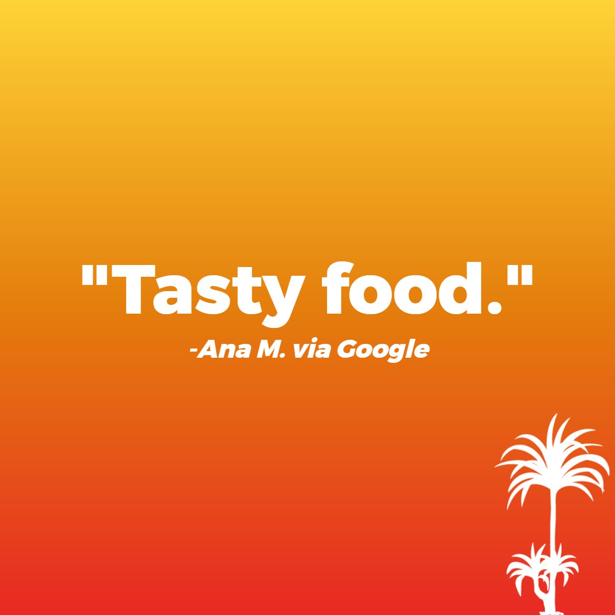 Ana knows where to find great food, and it's right here! Check out our amazing options soon.