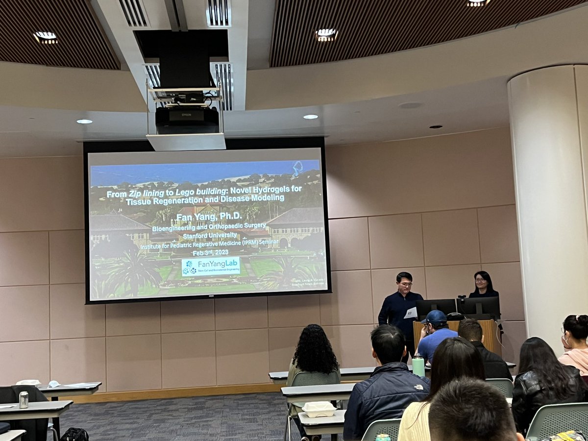Center for Surgical Bioengineering (@ucdsurgerycsb) on Twitter photo Wonderful presentation by <a href="/StanfordEng/">Stanford Engineering</a> Dr. Fan Yang as todays invited speaker for #IPRM <a href="/ShrinersNorCA/">Shriners Children's Northern California</a> seminar series. #stemcells #biomaterials #bioengineering #UCDavis #Stanford #TeamScience <a href="/AijunWangLab/">AijunWang,PhD</a> Wonderful presentation by <a href="/StanfordEng/">Stanford Engineering</a> Dr. Fan Yang as todays invited speaker for #IPRM <a href="/ShrinersNorCA/">Shriners Children's Northern California</a> seminar series. #stemcells #biomaterials #bioengineering #UCDavis #Stanford #TeamScience <a href="/AijunWangLab/">AijunWang,PhD</a>