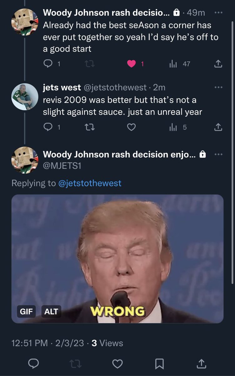 jets west on Twitter "guys i love sauce gardner, but there’s fans out