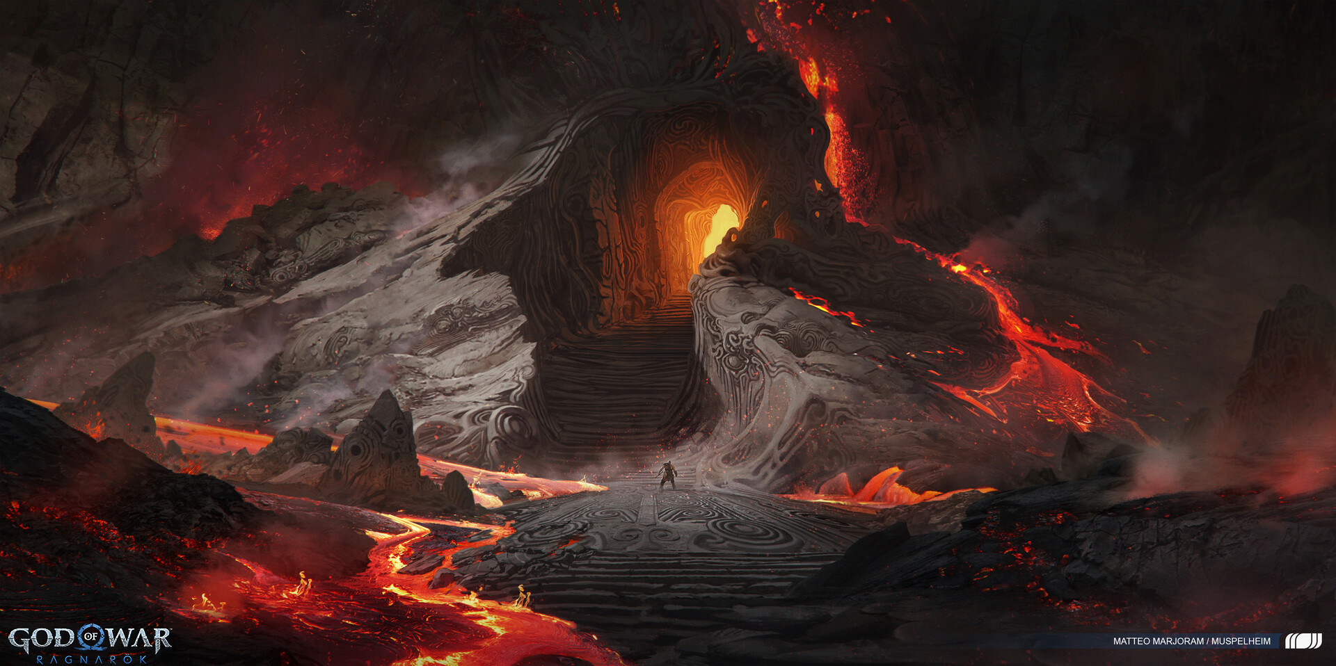 Muspelheim: Api Suci yang Menerangi Dunia, Penciptaan Para Dewa Perang 2 Santa Monica Studio – God of War Ragnarök on X: "Though Muspelheim is inhospitable to many, there is still much beauty to be found in the Realm of Fire. Check out more