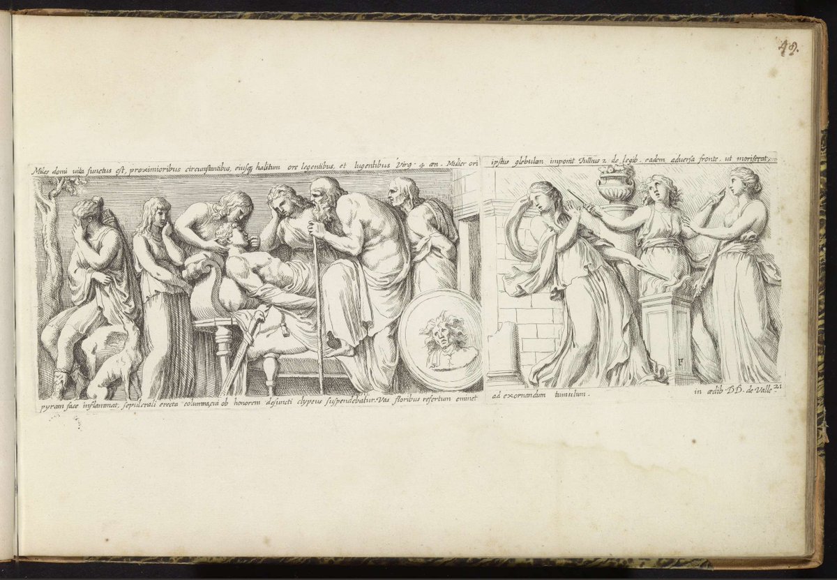 Here we have the notation 12F441, which is used to catalogue depictions of "funerary ritual, ancestor cult ~ Roman religion".