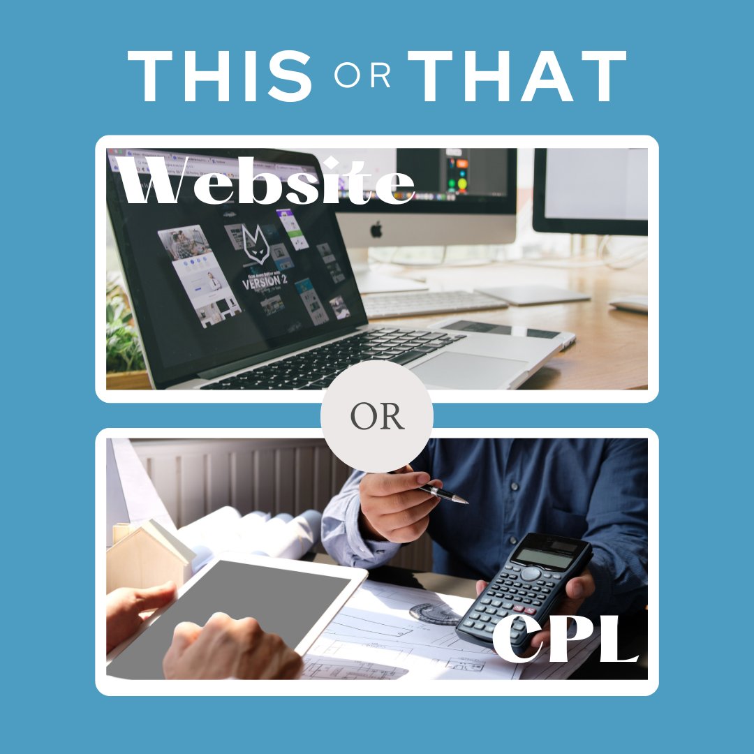 TargetRiver's tweet photo. Comment below which one you think is more effective: having a great website design or utilizing a low cost-per-lead?
Let us know!
#targetriver #targetcontact #targetweb #cpl #ppc #websitedesign #webdesign https://t.co/zooz4vMfZB