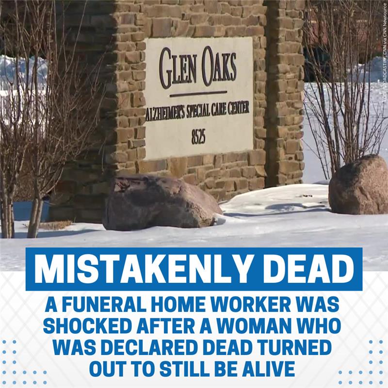 WOWT6News's tweet photo. An Iowa funeral home employee reportedly unzipped the bag, saw the woman’s chest moving and the woman gasped for air.

Details: https://t.co/jZtvZAb8Ve https://t.co/lTDv6N3iav
