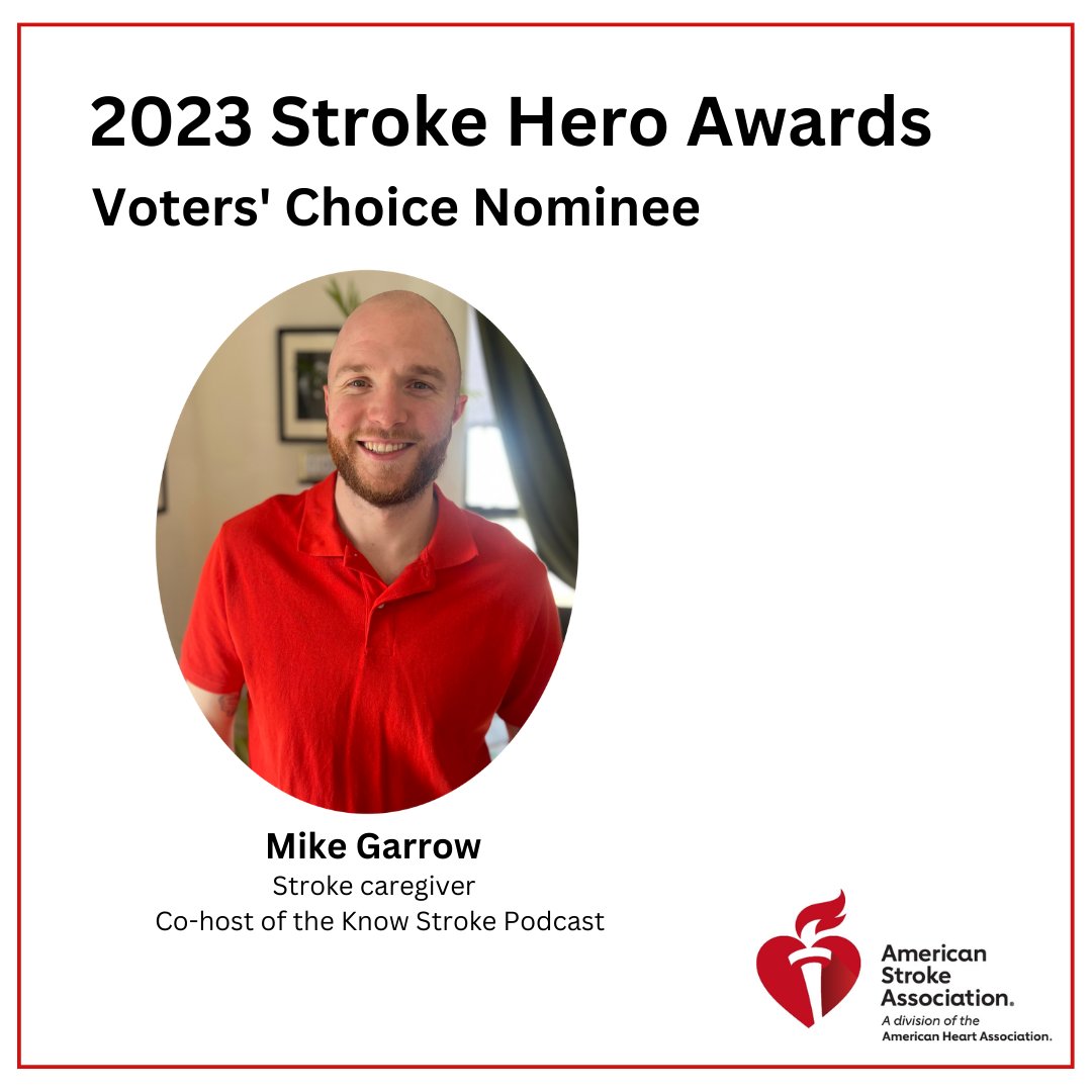 Know Stroke (@knowstroke_pod) on Twitter photo Delighted that <a href="/M_j_G13/">Mike Garrow</a> has been selected as a 2023 <a href="/StrokeAHA_ASA/">Stroke AHA/ASA</a> nominee for the Stroke Hero Awards. Voting will begin March 8th - thank you to all our listeners and past guest that have made this possible. Delighted that <a href="/M_j_G13/">Mike Garrow</a> has been selected as a 2023 <a href="/StrokeAHA_ASA/">Stroke AHA/ASA</a> nominee for the Stroke Hero Awards. Voting will begin March 8th - thank you to all our listeners and past guest that have made this possible.