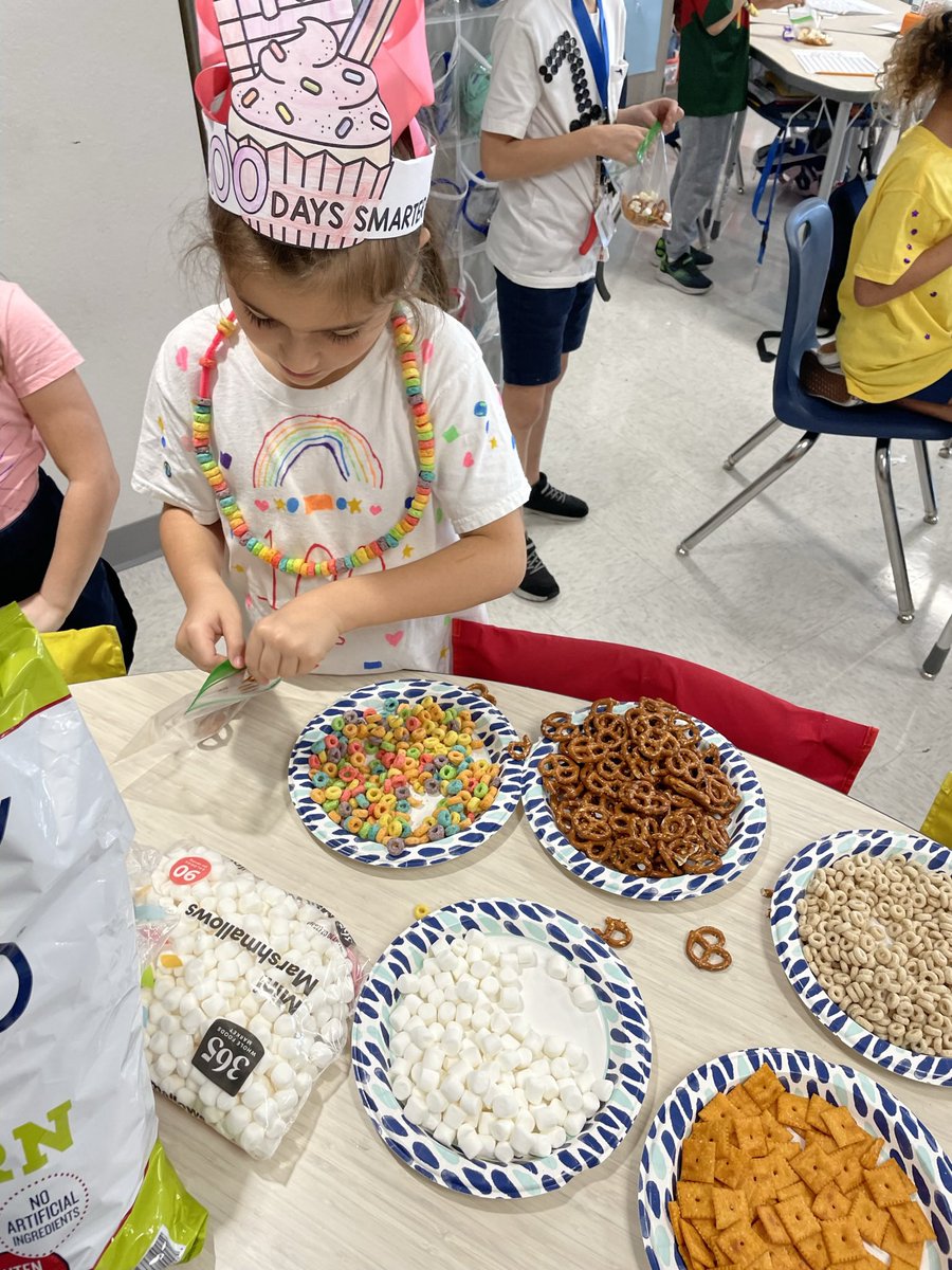 msroosa's tweet photo. We had a fun week in 1st grade at Blue Lake! 100th Day and Day of Awesomeness 🥳 https://t.co/COaxuoaZmY