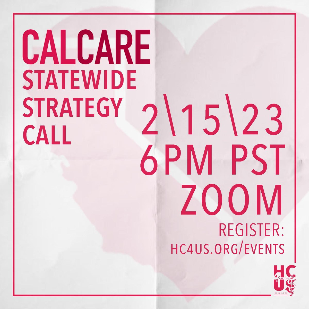 hc4us_org's tweet photo. Join @CalNurses for a statewide strategy call to win #singlepayer health care in California #CalCare Learn about CNA's organizing plans for the 2023-2024 legislative session and how you can get involved.
#Healthcare
#M4A
#CalNurses https://t.co/sF7RygD5n8