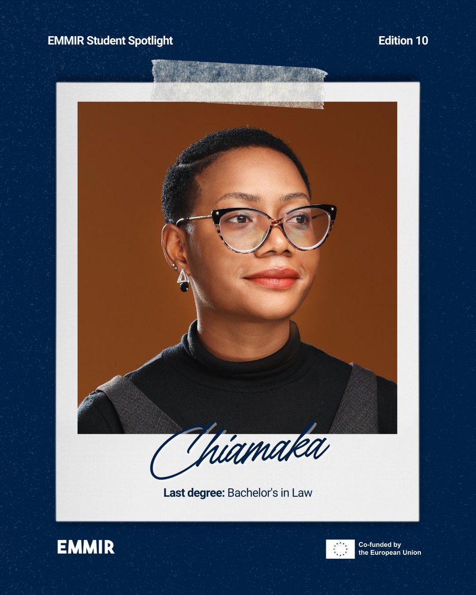 StudyEMMIR's tweet photo. The dynamic lawyer from the edition, this week, we are highlighting @iconchiamaka 👩‍💼👩‍💼

Read more about her⬇️
https://t.co/8Ppl8Rfah4

#EMMIRSpotlight #EMMIRE10 #Erasmus #MigrationStudies https://t.co/52PW9AxMtC