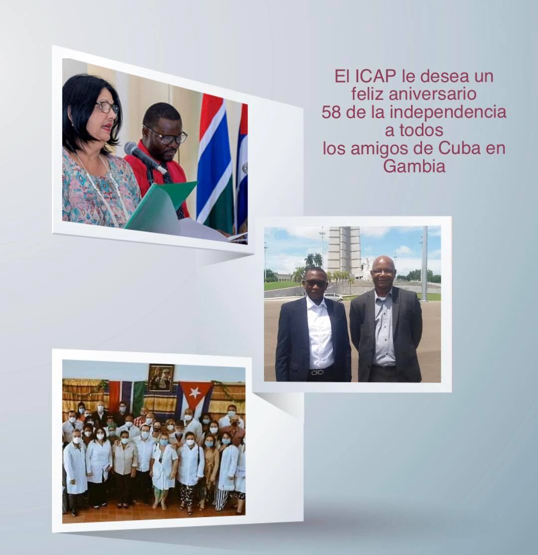 Feliz aniversario de la independencia para nuestros amigos gambianos.

#IndependenceDay