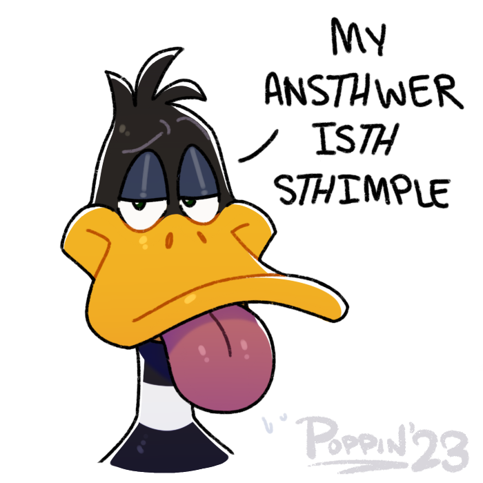 Poppin_Zan's tweet photo. I think we all prefer "uncut" media, Daffy~ 💕 https://t.co/Qle2451uLK