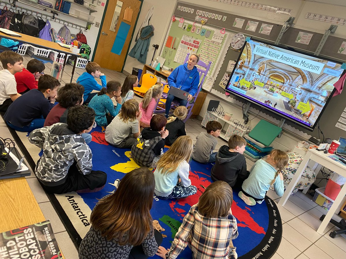 MrsPhillipsLMS's tweet image. Native American Virtual Museum with 2nd graders! @SES_Principal @cynange