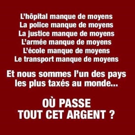 La question est posée…
