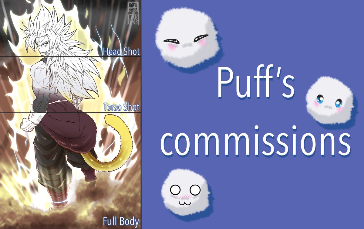 PuffinsArt's tweet photo. Here they are PUFFS COMMISSIONS 
They’ve been redone and renewed DM me if you’re interested!
#commsions #commisonsopen #commsionsareopen #commissionsheet https://t.co/U8UOLdRrKc