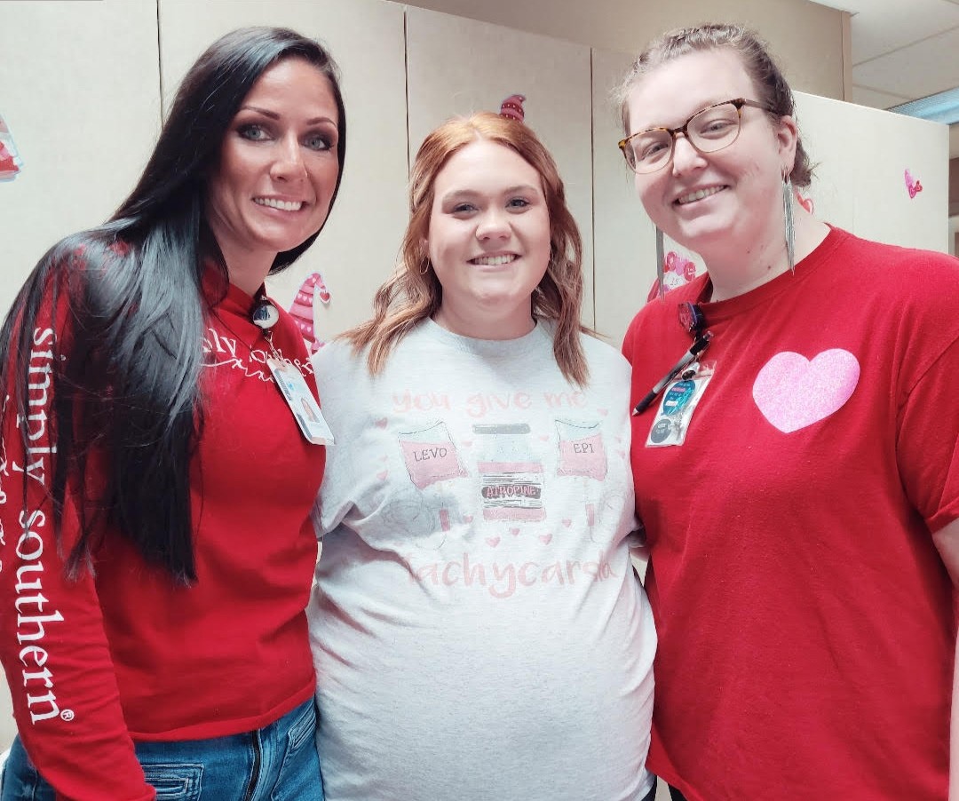 GravesGilbert's tweet photo. GGC goes red for women! Join us in the movement to help raise awareness for women's cardiovascular health! ❤️ #GoRedforWomen #WearRedDay #HeartMonth https://t.co/z3DxS4oAma
