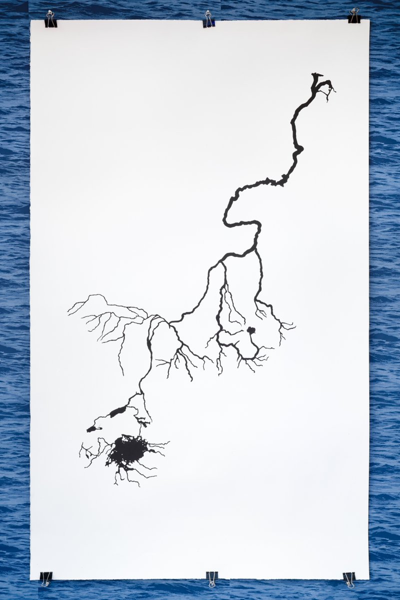 ashtuni's tweet image. All good things end. The last pics from my #publicart #installation, a part of my project #Waterlines. Art by @mindhuecreation, photos by #YorgosEfthymiadis.