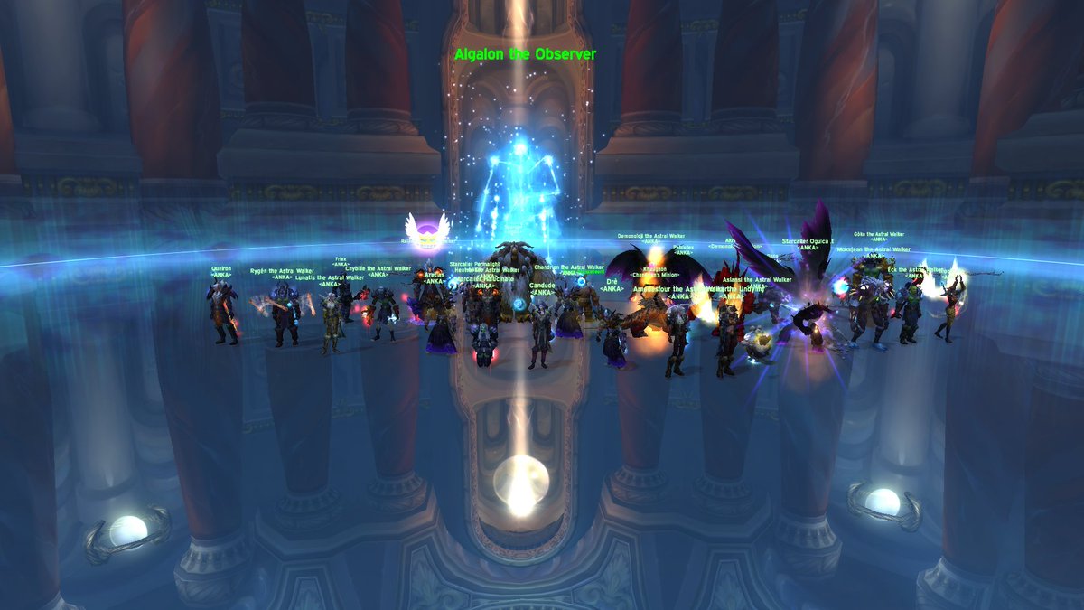 anka_guild's tweet photo. WoW Classic Güncel Old God Listesi:
👁️C'thun ✅
🦠Yogg-Saron ✅
👾Y'Shaarj 🤔
🧠N'zoth 🤔

Ulduar Progressi bitti. Sırada bu keyifli raidin achivementları var 👊
#Warcraft #WrathClassic #WoW #Ulduar https://t.co/2t8LLtZ0YM