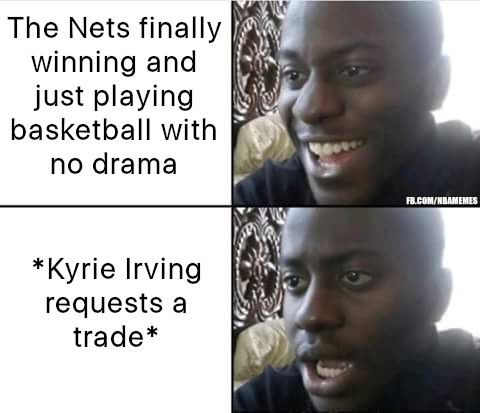 NBAMemes's tweet photo. Kyrie Irving out of literally nowhere https://t.co/ZFzlKzQ5ki