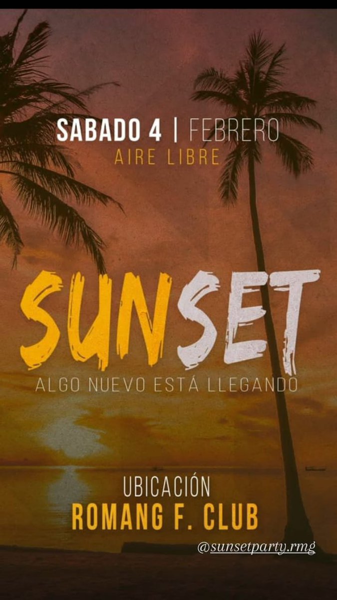 furrer_maxi's tweet photo. Mañana todo #sunsetparty nos vemos todos en romang https://t.co/jVW3SJXIA8