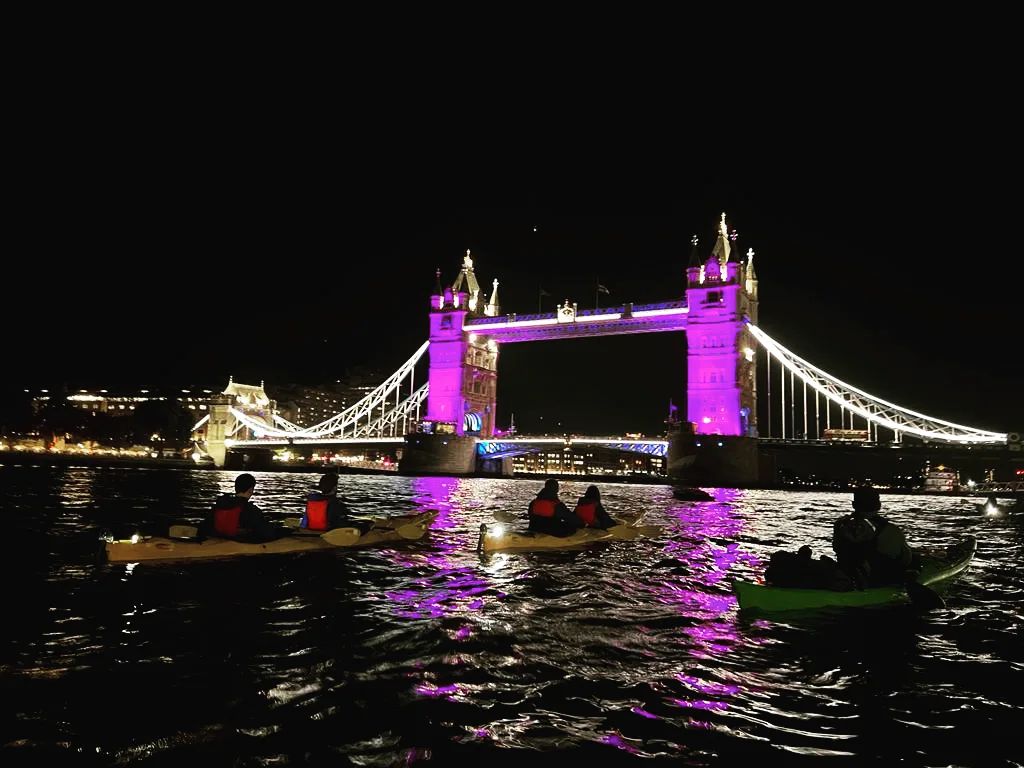 London Kayak Company on Twitter "Night Bus Travel the Thames at night