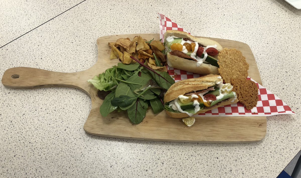 RcsFood's tweet photo. Sandwich trials today with Y11, they smelt amazing 👏 https://t.co/Yyd4urBKaV