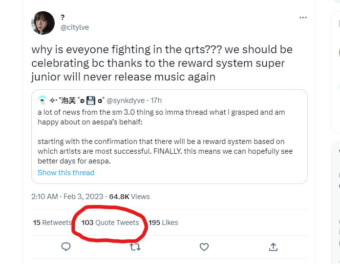 CrazyAboutSuJu_'s tweet photo. Proud of the 103 ELFs calling this person out on her unkind bs.
We know #SUPERJUNIOR will be releasing music for many years to come!!!
#SuperJuniorTheLastManStanding
#PROUDELF https://t.co/RsC1Y2cgy3