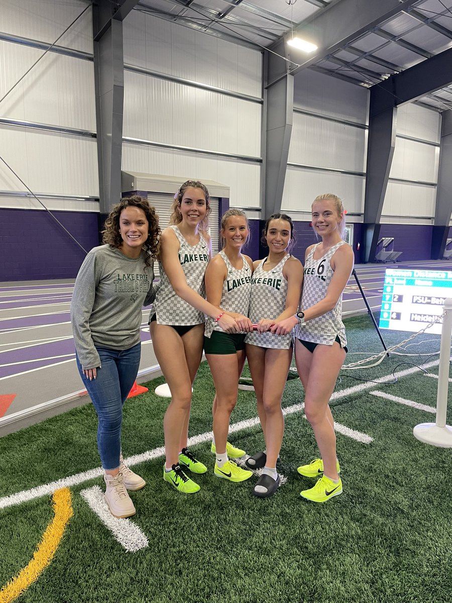 Lake Erie Storm record set in the Distance Medley Relay @ Ashland University Lightgiver Invitational