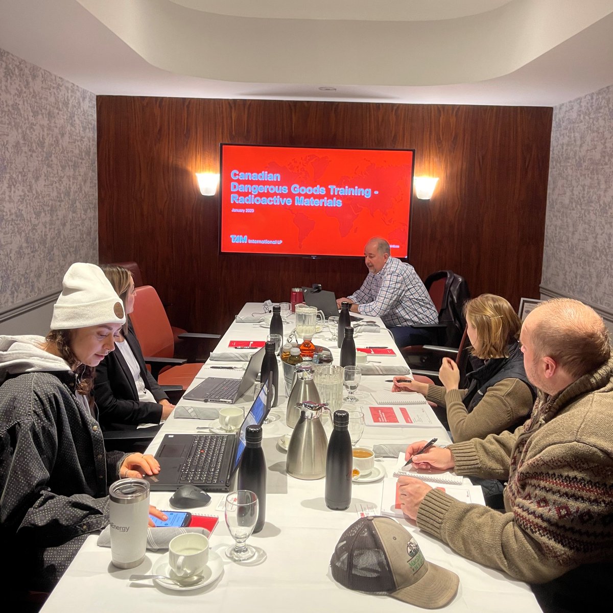 IntlTAM's tweet photo. Thank you to all who joined TAM's training session on Monday, whether in person or virtually, with our CCO, Steve Hansen. Be on the lookout for a second three-day training course later this year! #compliance https://t.co/54ghxBrb76