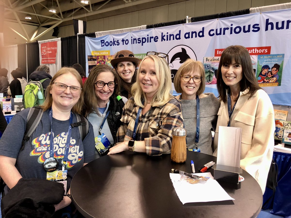 Still buzzing from the excitement of seeing SO many book friends — new and old — in person!! It was the most amazing day at #OLASC, starting off super early with the #ForestofReading breakfast 📚🥰