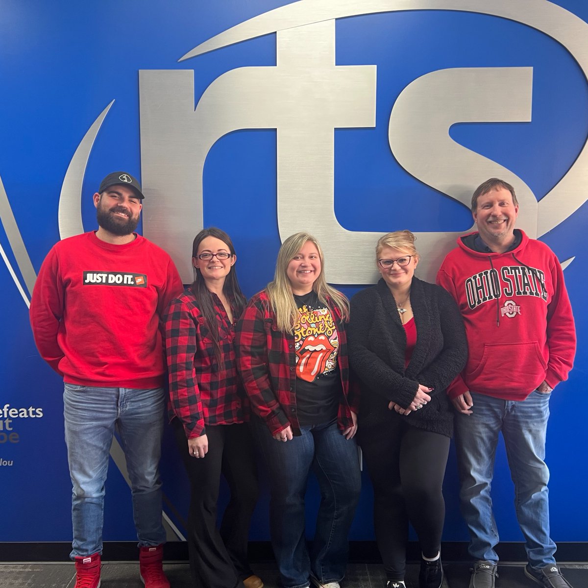 relyonrts's tweet photo. Showing off that red for American Heart month #fridaytheme #wearredday #americanheartmonth #bethesolution #relyonrts #jointheteam https://t.co/0Dejo5sfpL