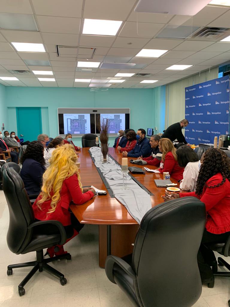RepEspaillat's tweet photo. Had a very productive and informative discussion this afternoon with @NYCHealthSystem, Metropolitan Hospital.

I look forward to continuing to work together to ensure our healthcare professionals have the support they need to deliver the care patients deserve. https://t.co/8xqTAkIjrA