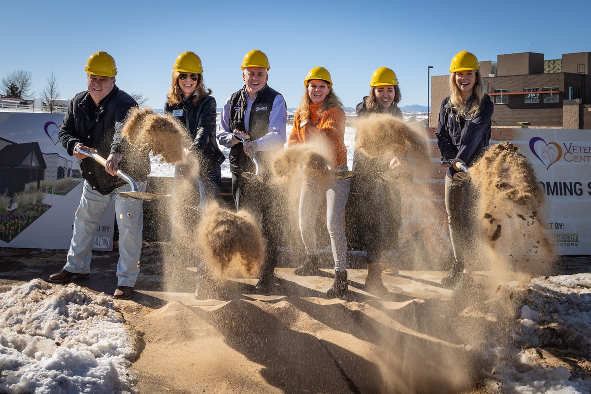 Precision Contractors' project team had a great time celebrating the groundbreaking of our new Veterinary Center of Parker, Inc. (VCPI) ground-up project yesterday. 

#construction #veterinarianclinic #ParkerColorado #generalcontractor 

linkedin.com/posts/precisio…