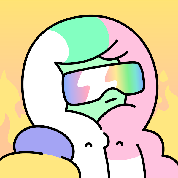 terra_punk's tweet photo. I have the following #doops - 2 rare and 1 common. Which doops should I use on the following #doodles? https://t.co/3ERCZMvOif