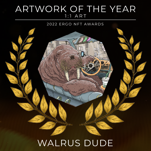 sisyphuspush's tweet image. 1:1 Artwork of the Year - @netanelchn @WalrusDAO
