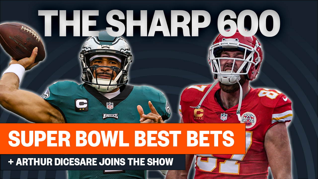 Covers on X: 'On today's episode of The Sharp 600 @CoversJLo gives more best  bets ahead of the Super Bowl, and @artdice21 joins the show for the action  report from @SuperBookSports 