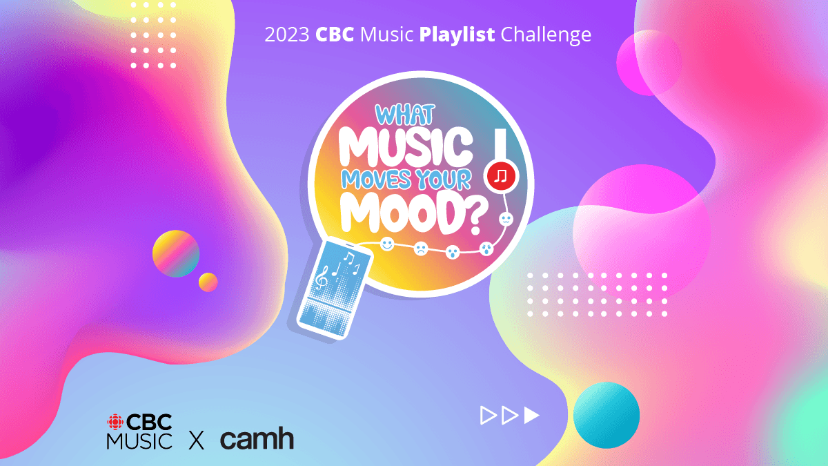 "What music moves your mood?"

The <a href="/CBCMusic/">CBC Music</a> Playlist Challenge encourages students to discover the importance of music as part of a well-rounded education. 

Learn more: camh.ca/en/camh-news-a…